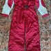 Vand costum schi culoare rosu- grena sidefat, cu gluga